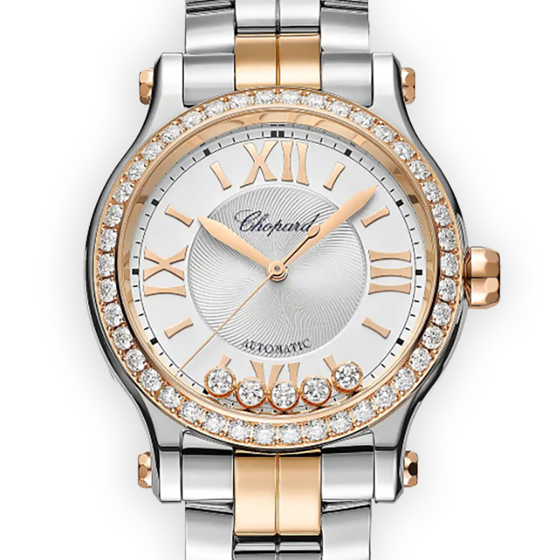 NEW CHOPARD HAPPY SPORT 278608-6004